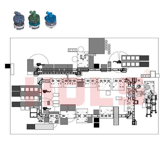 Electronic Water Pump Assembly Line