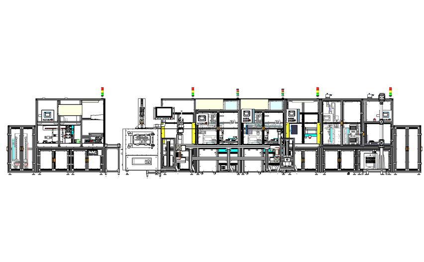 NEVs ECU Assembly & Testing Line