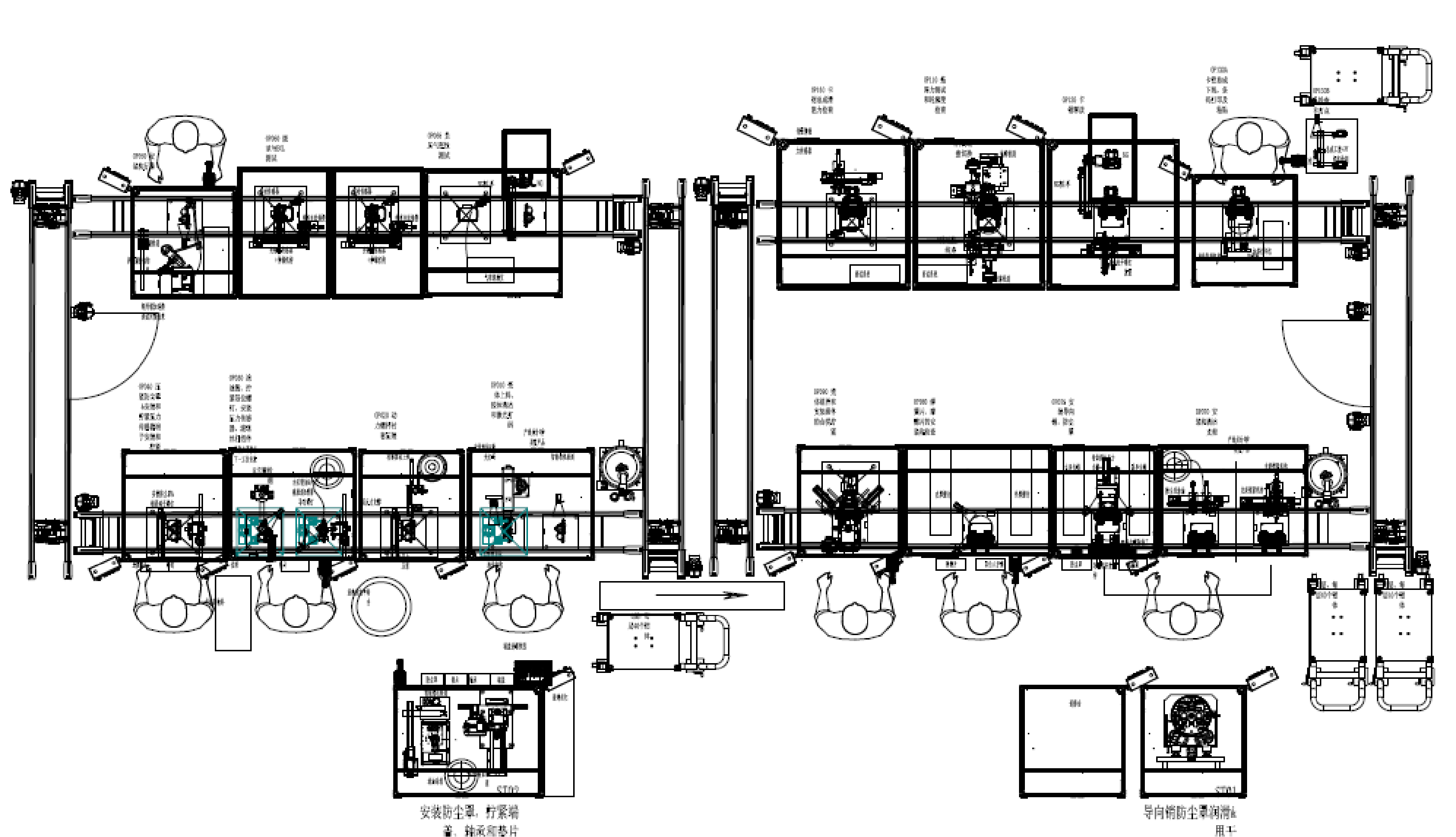 EMB Brake-by-Wire Automatic Assembly & Testing Line