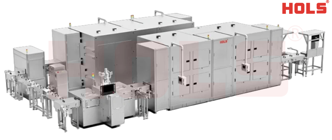HOLS Full-Automatic Vacuum Potting Production Line for Automotive-Grade IGBT & SiC Power Modules